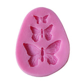 Three Butterfly Molds